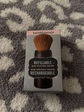 bareMinerals Refillable Mini Buffing Brush - Brown Bristles